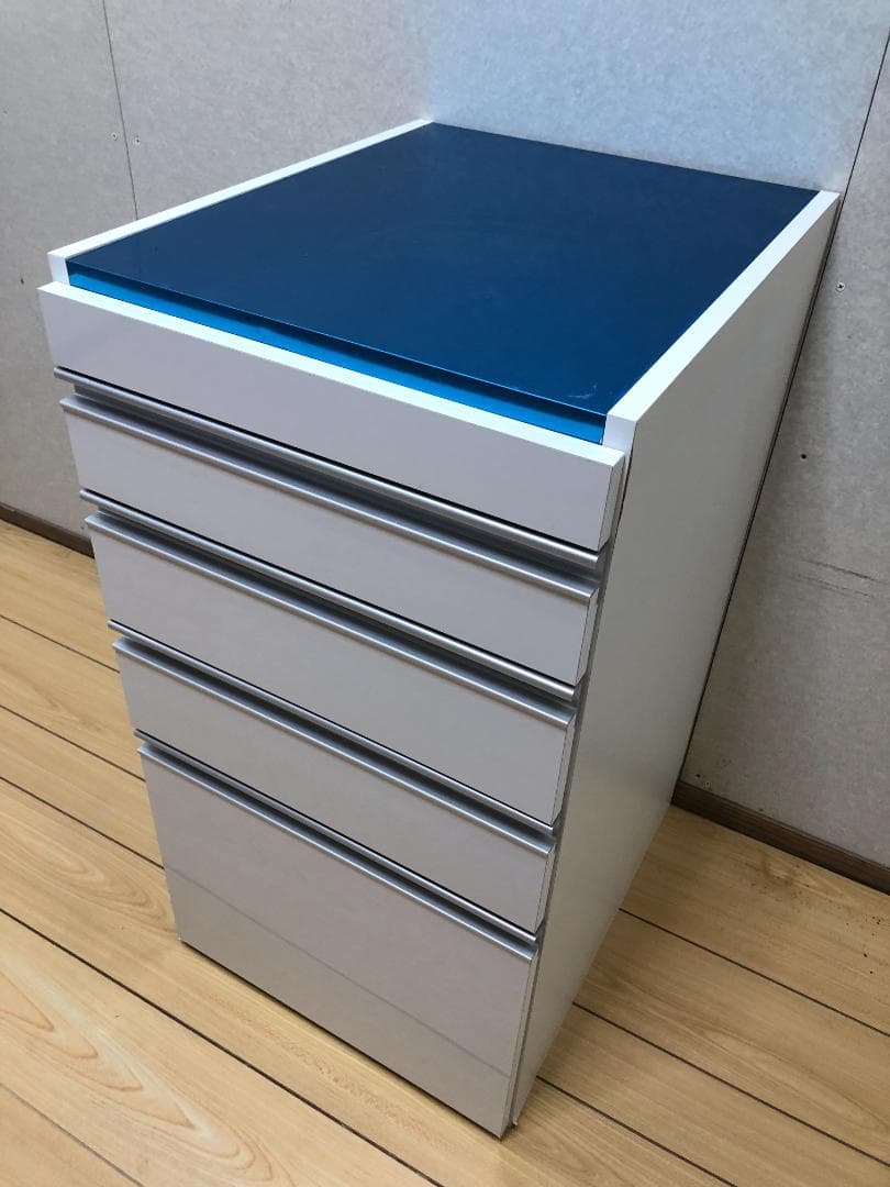 【ディノス】キッキン収納　スライドデーブル付きスキマ収納　250330-3