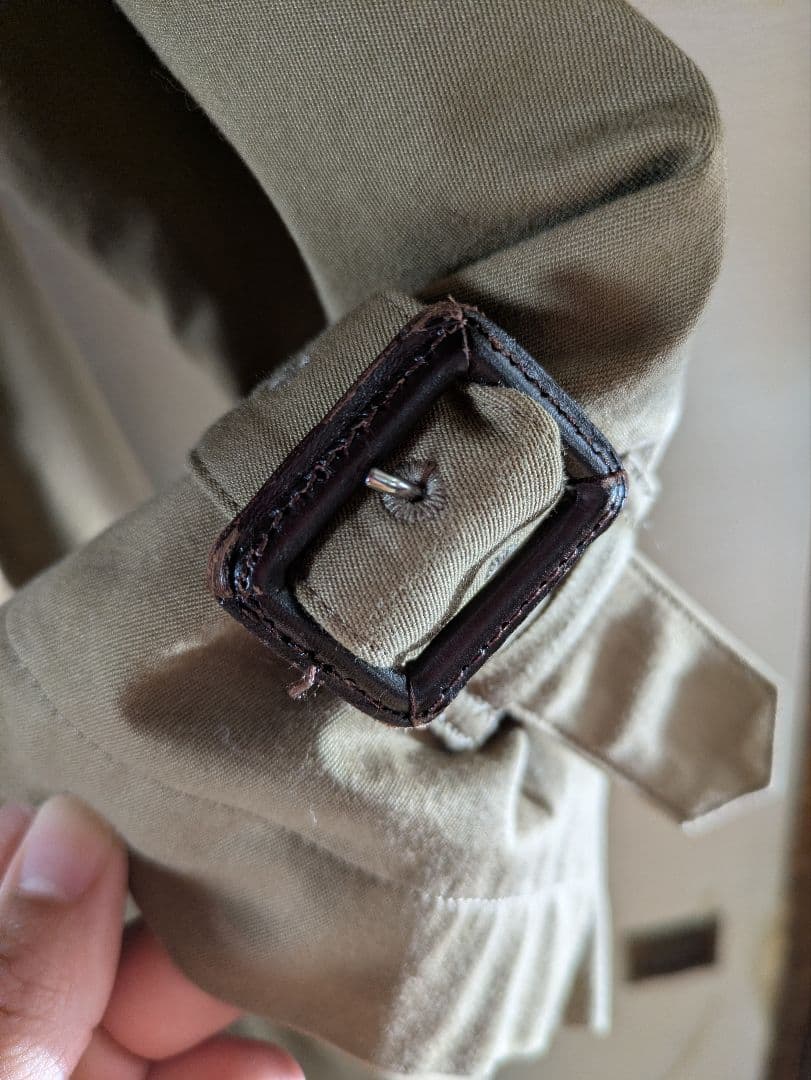 MARGARET HOWELL カーキ トレンチコート