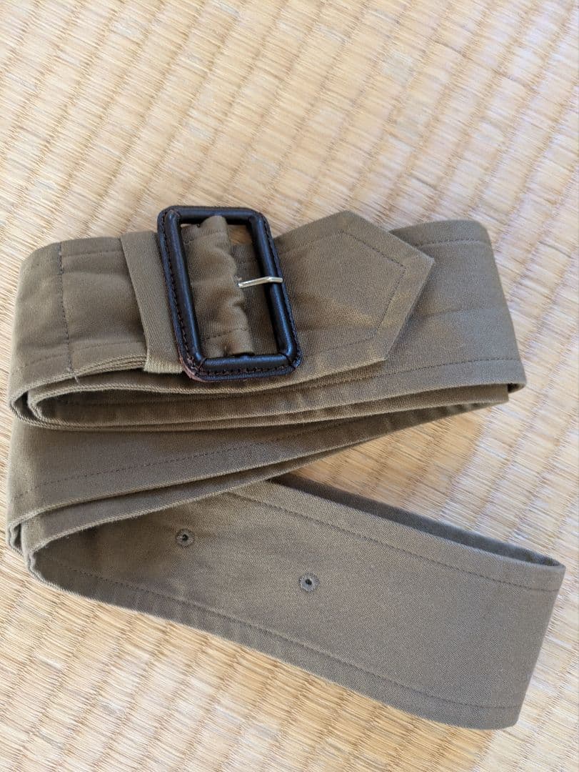 MARGARET HOWELL カーキ トレンチコート