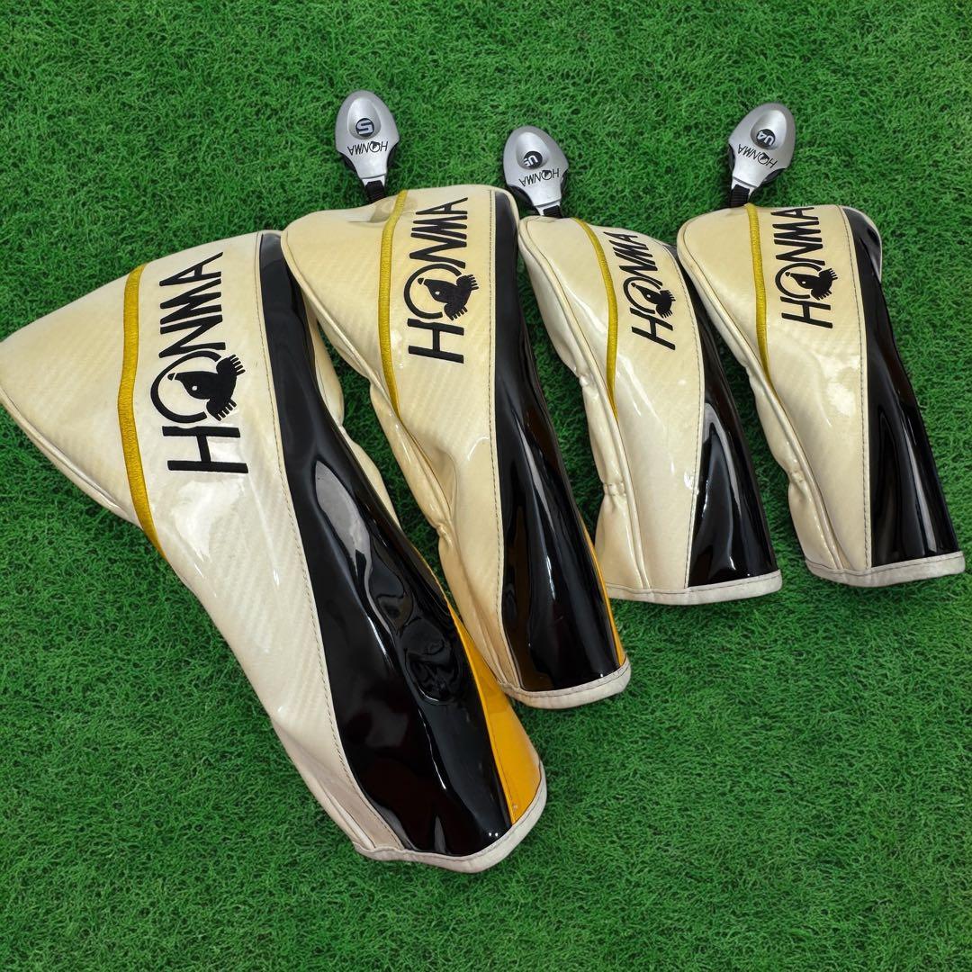 ホンマ　プロツアー スタンド キャディバッグ CB12202　ヘッドカバー4点付