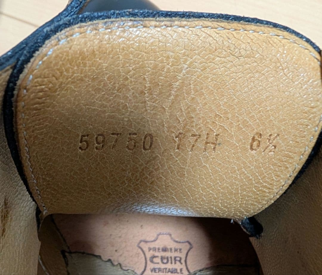 PARABOOT WILLIAM UK6.5 パラブーツ