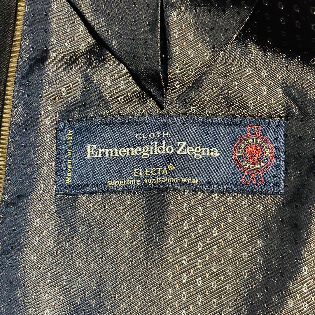 ※週末限定セール【新品同様】ゼニア　 スーツ　段返り三つボタン　サイドベンツ