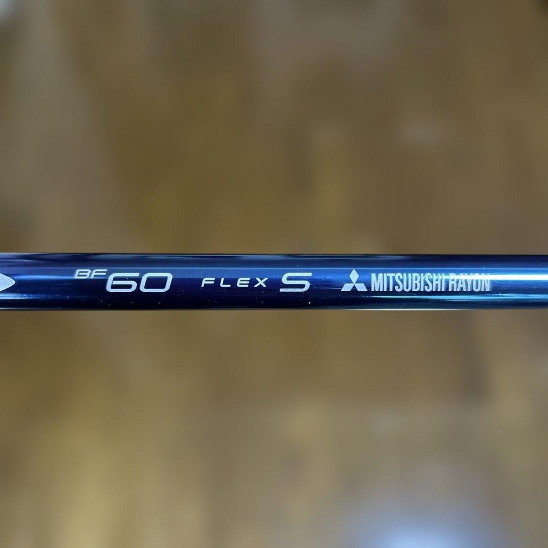 ミツビシ　ディアマナ　BF60S　テーラーメイドスリーブ付　ドライバー用シャフト