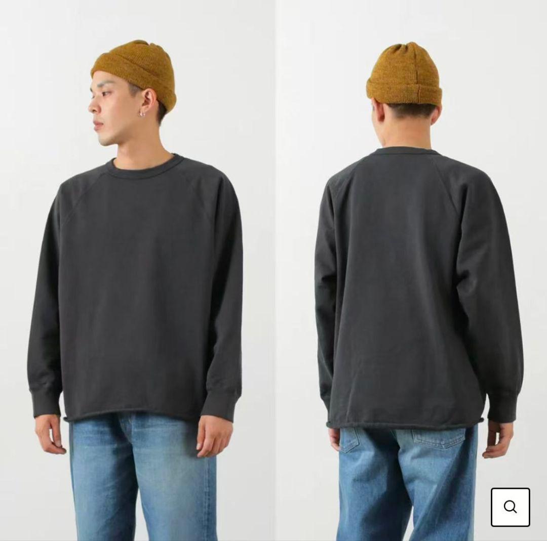 新品WALLA WALLA SPORT 13oz クルースウェット　グレー