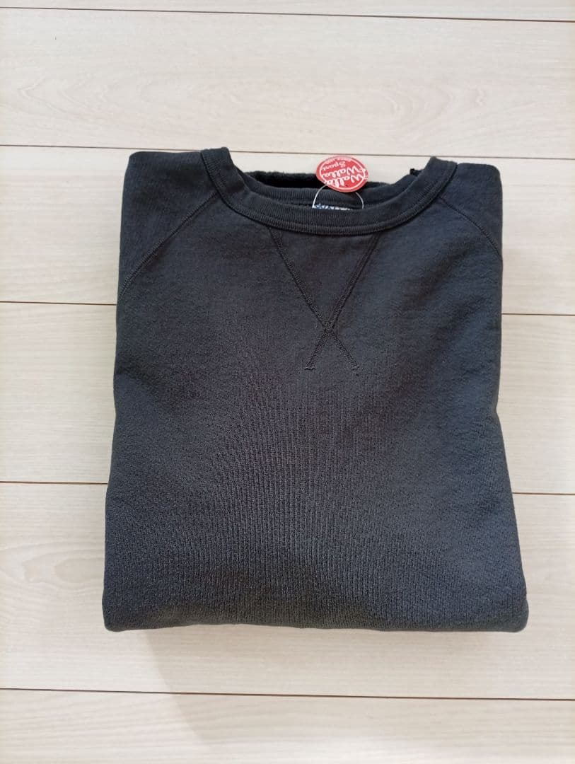 新品WALLA WALLA SPORT 13oz クルースウェット　グレー