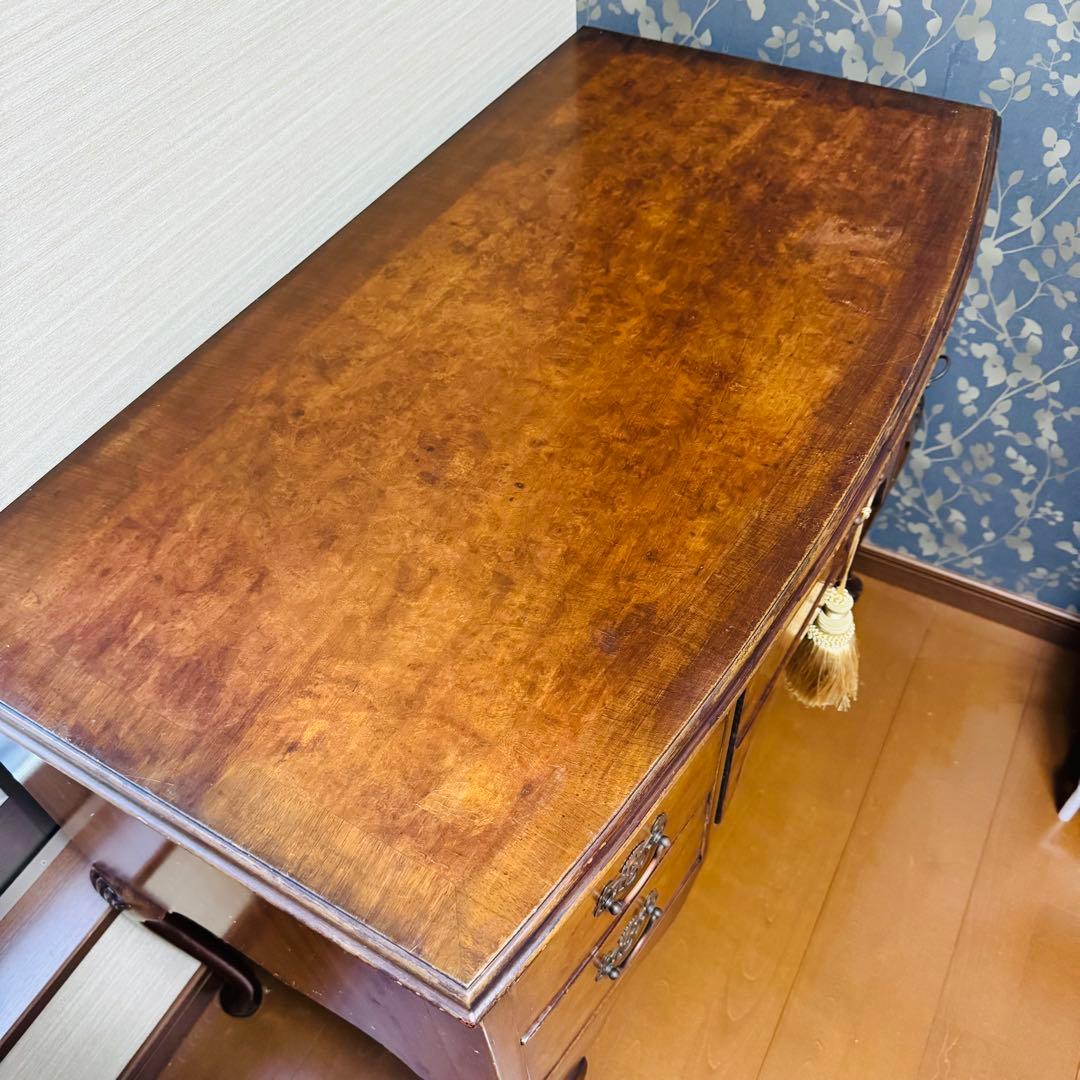 英国アンティークイギリス　サイドボード　サイドテーブル　コンソールデスク　猫脚