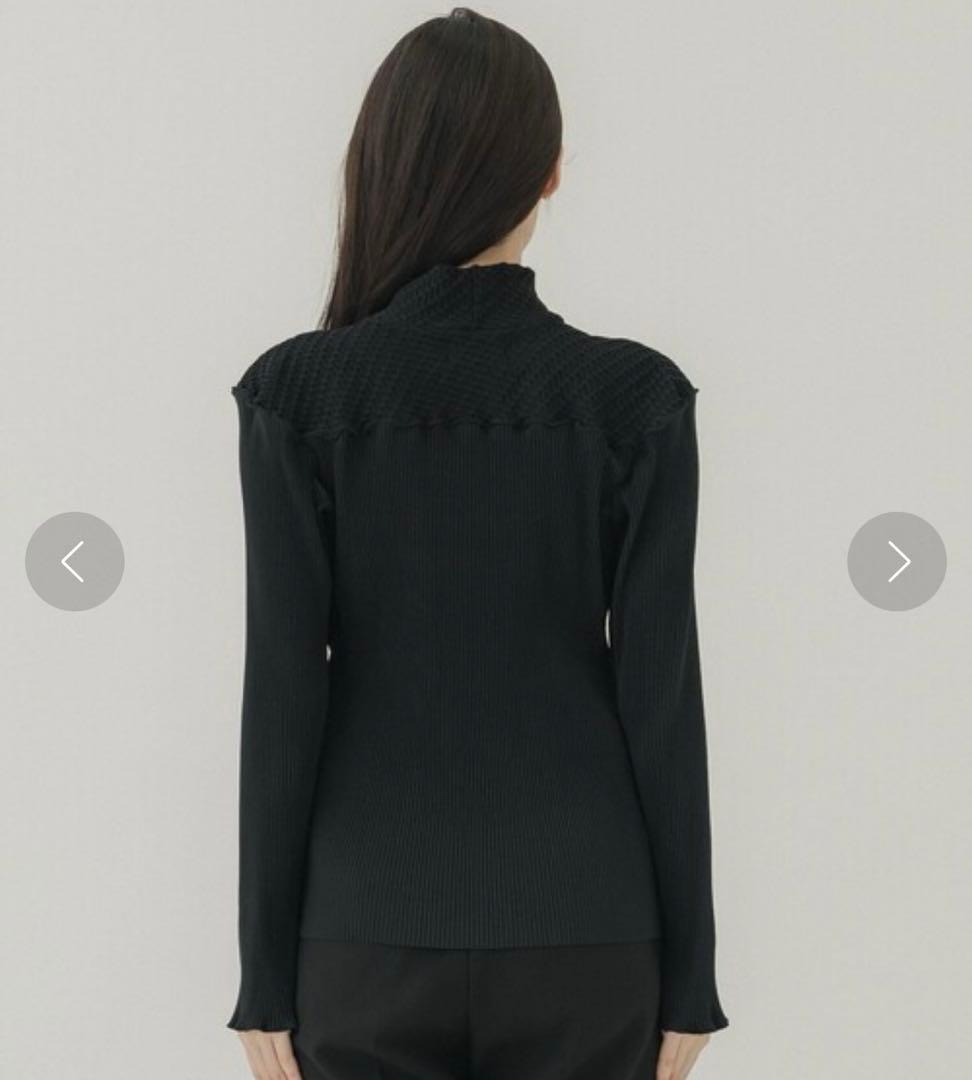 kotohayokozawa シュリンクトップス