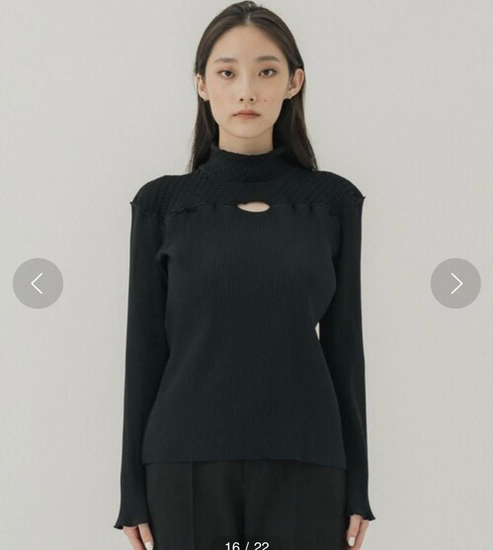 kotohayokozawa シュリンクトップス