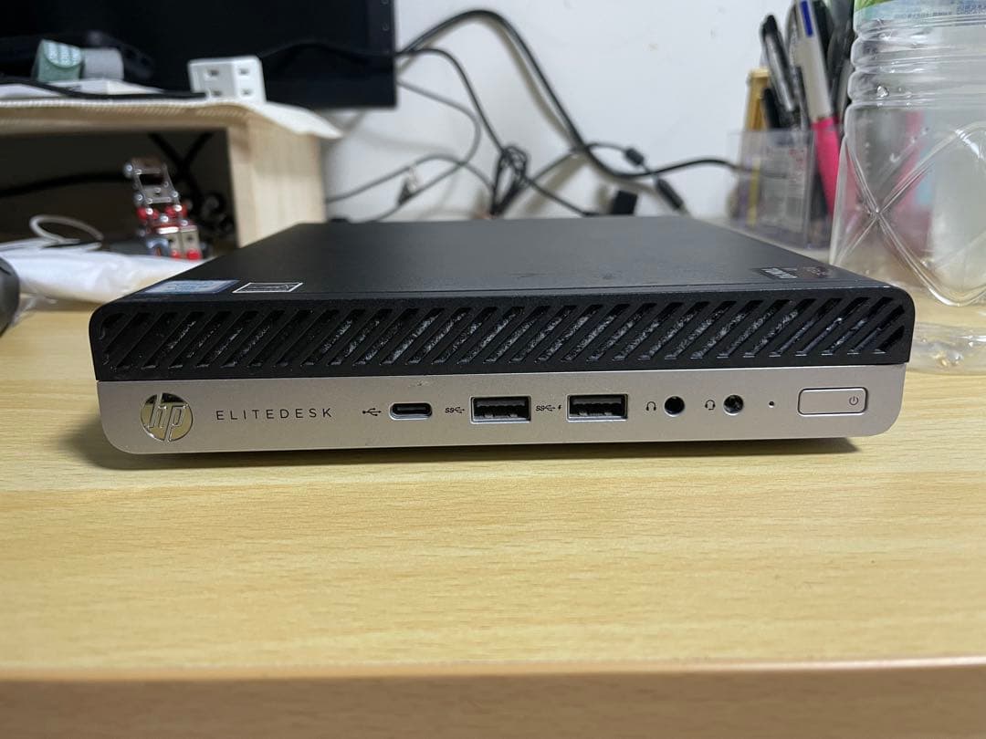 HP EliteDesk 800 G4 DM ミニPC (動作確認OK)