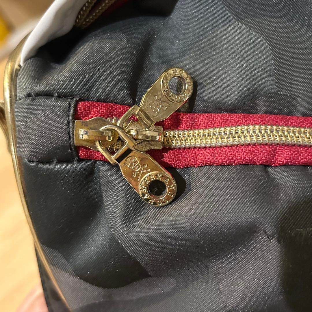 MARK & LONA マークアンドロナ 迷彩 シューズバッグ 靴入れ スカル