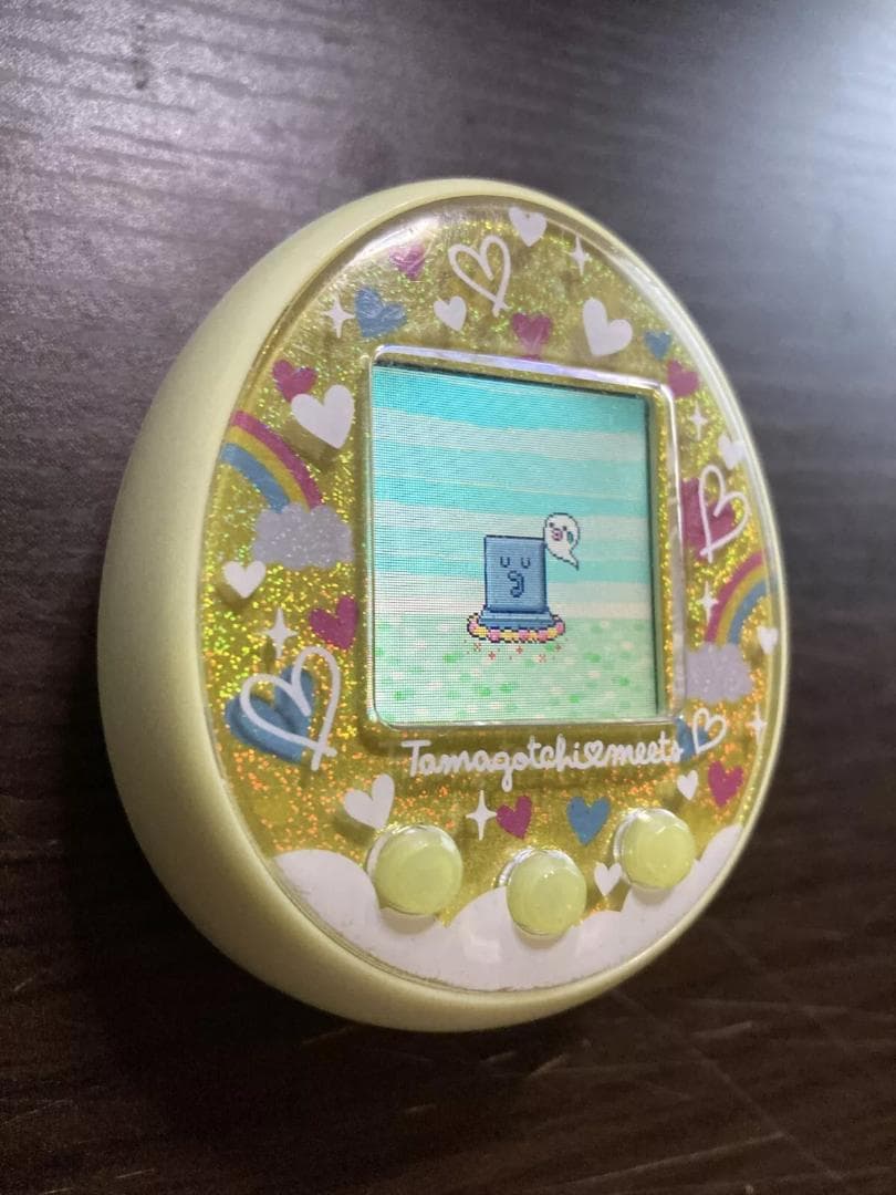 【動作確認済】バンダイ　たまごっちみーつ　メルヘン　イエロー　SH60