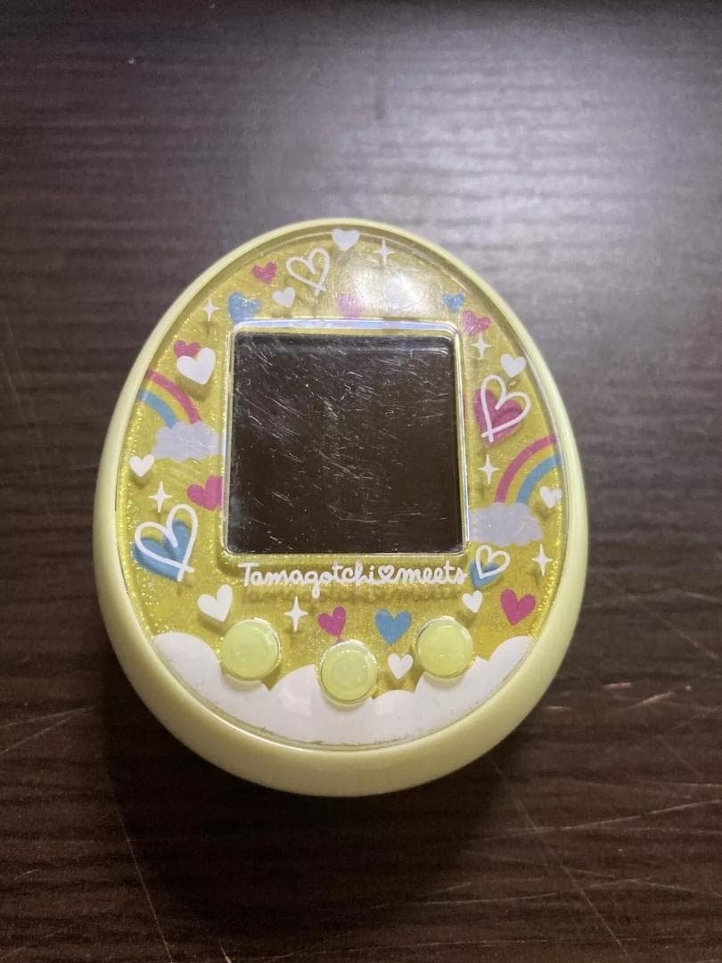 【動作確認済】バンダイ　たまごっちみーつ　メルヘン　イエロー　SH60