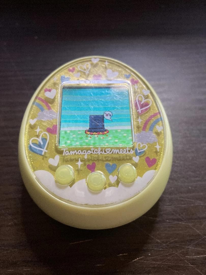 【動作確認済】バンダイ　たまごっちみーつ　メルヘン　イエロー　SH60