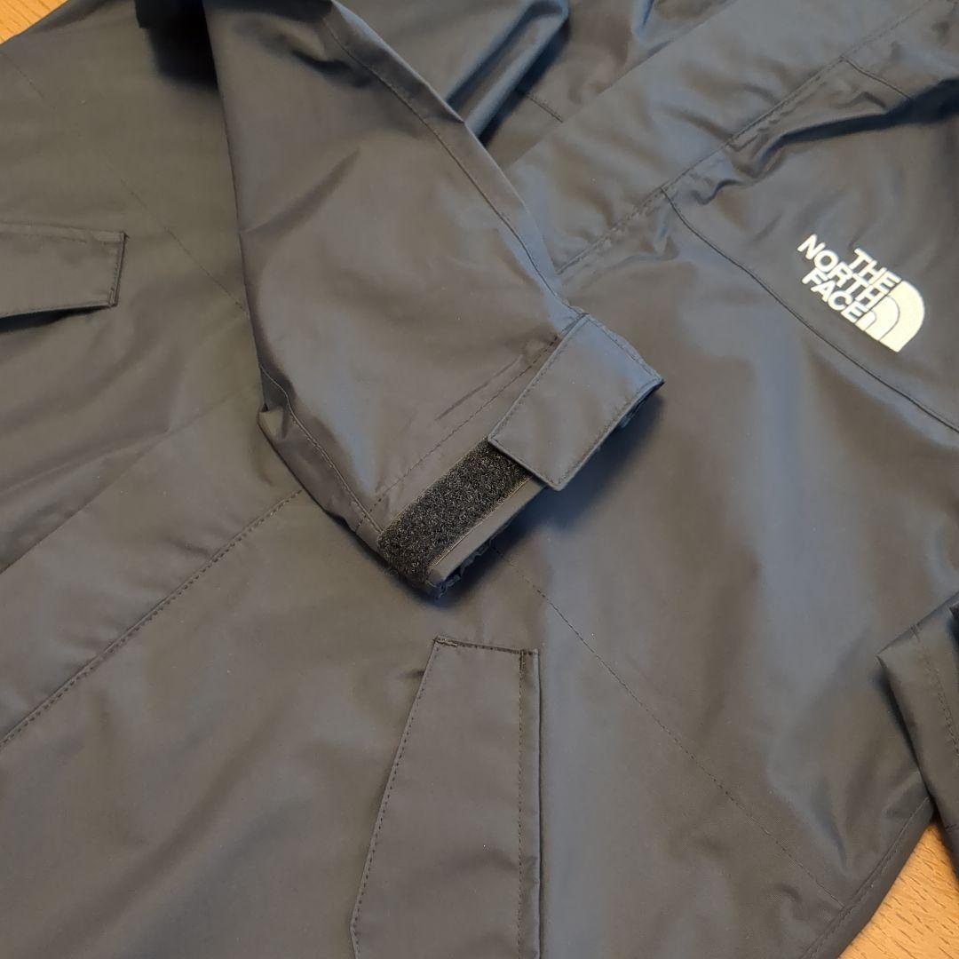 【新品タグ付】THE NORTH FACE マウンテンレインコート140cm 黒