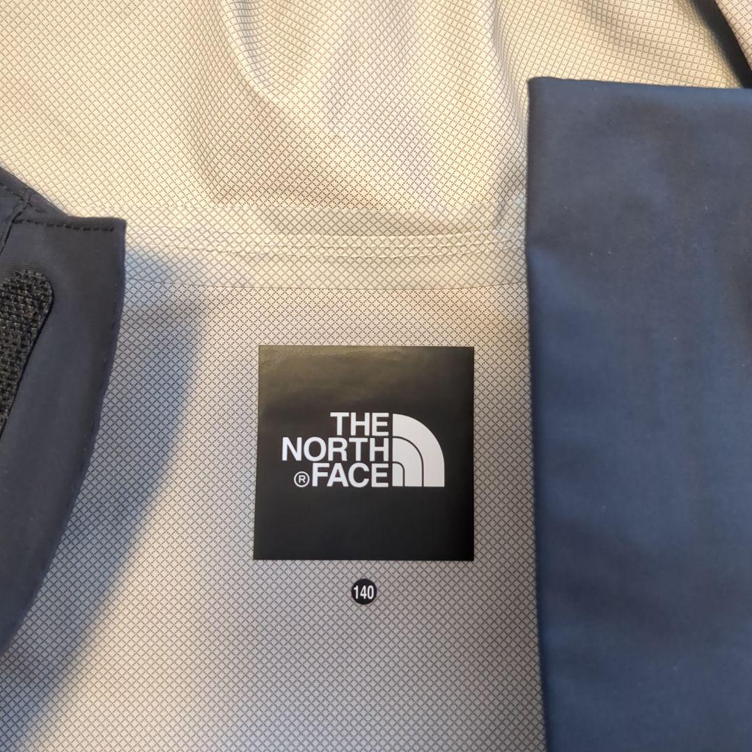 【新品タグ付】THE NORTH FACE マウンテンレインコート140cm 黒