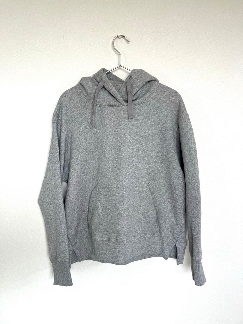 北欧暮らしの道具店　スッキリ着られる大人のパーカー　M杢グレー