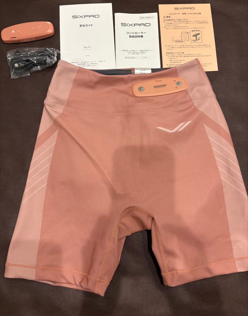 SIXPAD HipFit ヒップフィットエクササイズショーツ Mサイズピンク