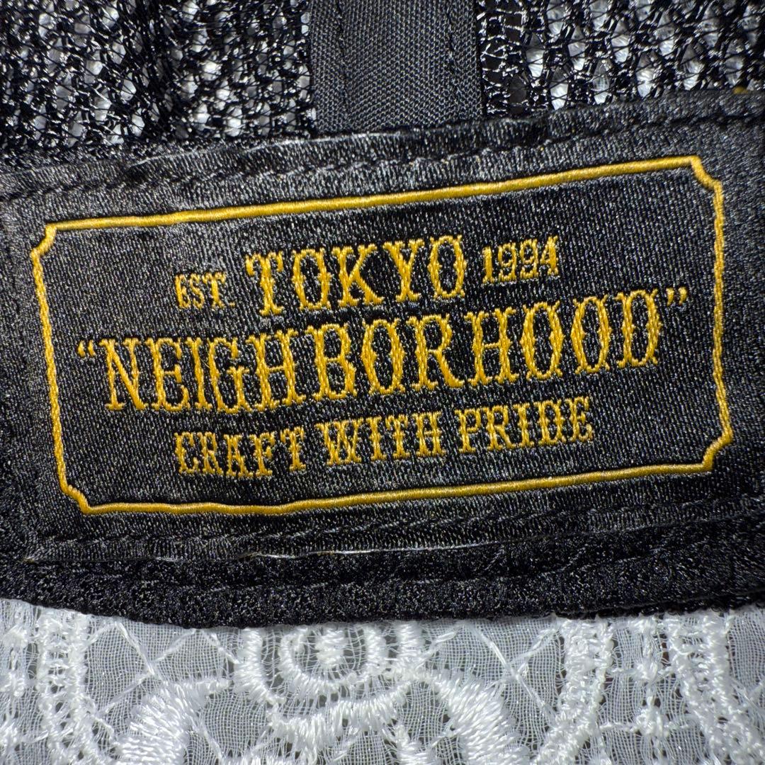k*様 ☘️NEIGHBORHOOD ☘️メイバーフッドメッシュキャップ ブラッ