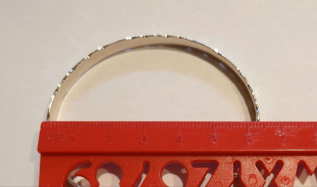 ハワイアンジュエリー　ローカルブランド　シルバーバングル　6ミリ幅　925