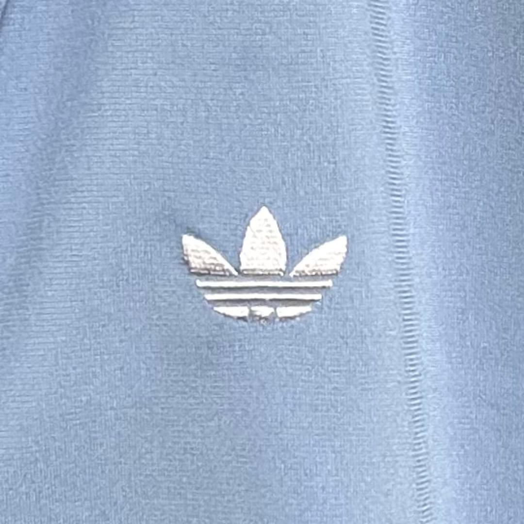 【あのちゃん着用同型同色‼️】 adidasベッケンバウアージャージ L 青 古着
