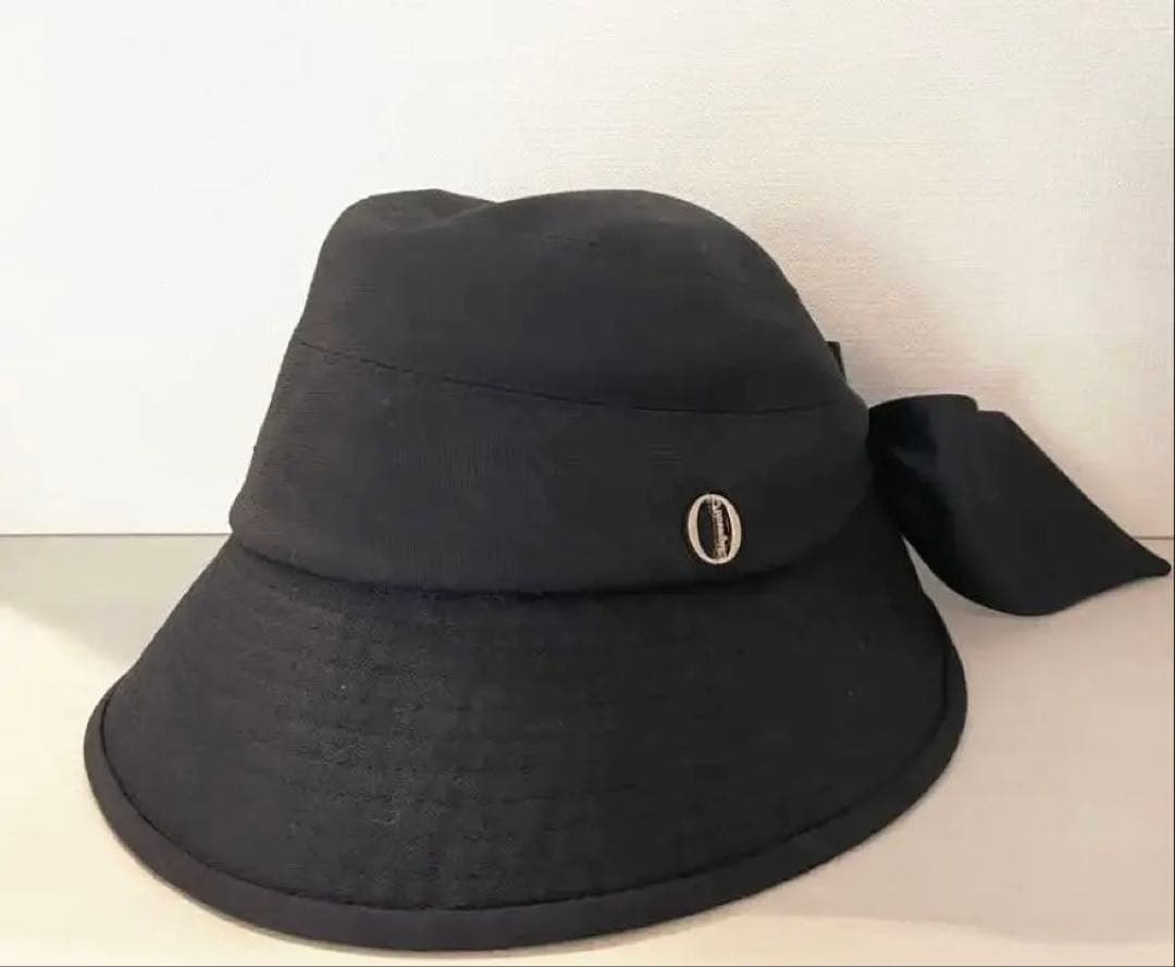 帽子 Chapeau d' O OX Back Ribbon Cloche