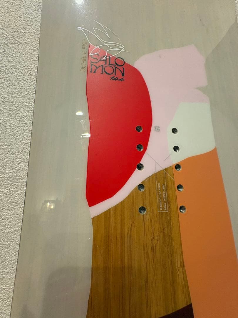 【スケマル様用】サロモンスノーボード板 女性用 ハイブリッドキャンバー23-24