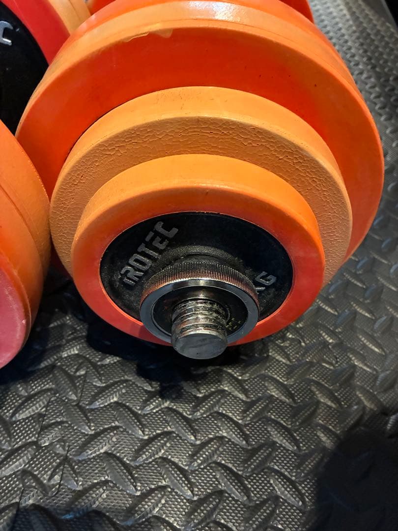 名古屋市引取60㌔IROTEC ダンベル30×2個セットインクラインベンチ付き