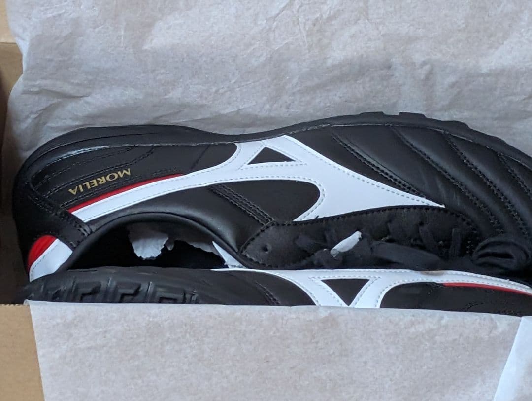 最終価格！！新品・未使用・箱付き ミズノ モレリア FT ブラック 26.0cm