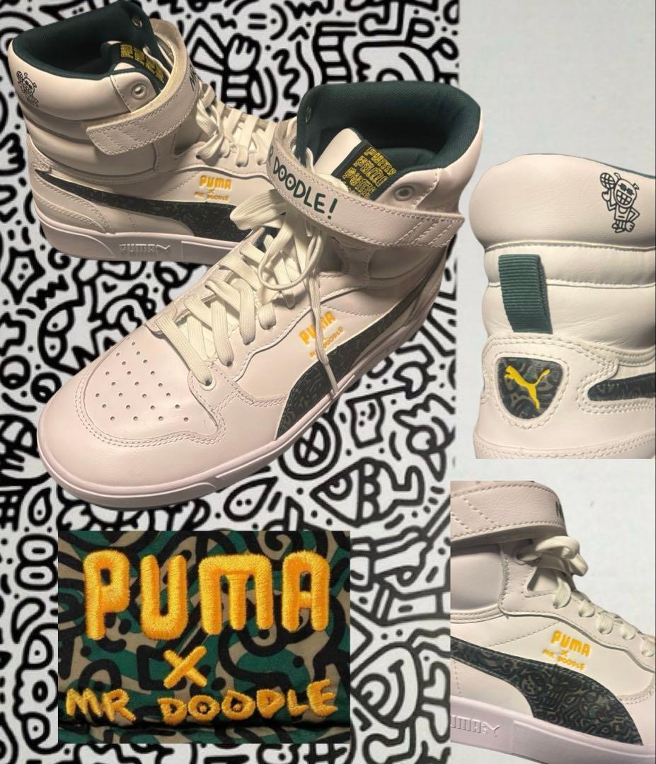 Mr DOODLE x PUMA コラボハイカットスニーカー26.0cm