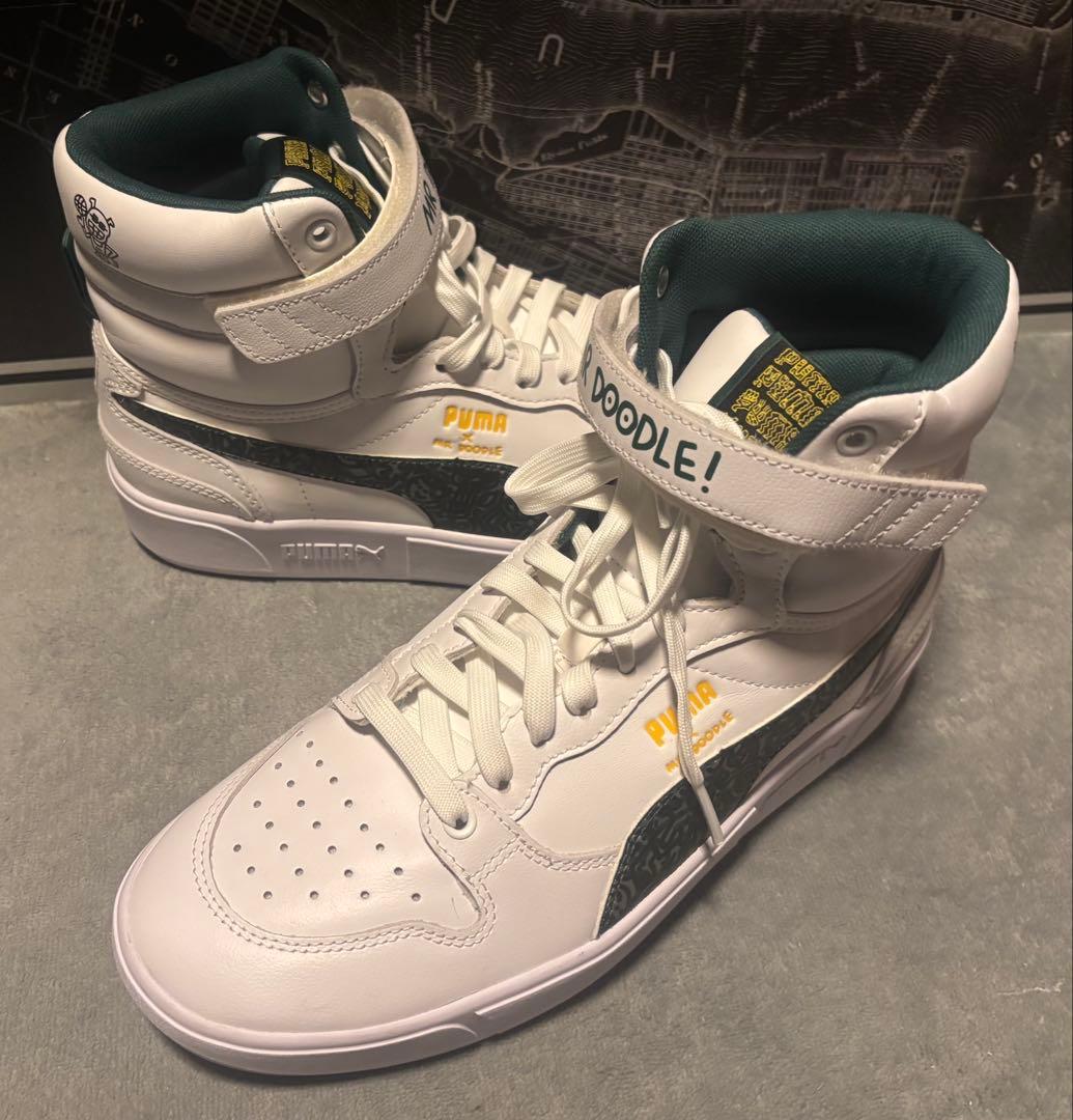 Mr DOODLE x PUMA コラボハイカットスニーカー26.0cm