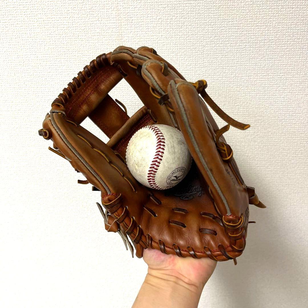 595 ローリングス 最高級 プロプリファード 型抜群 硬式 内野手用グローブ