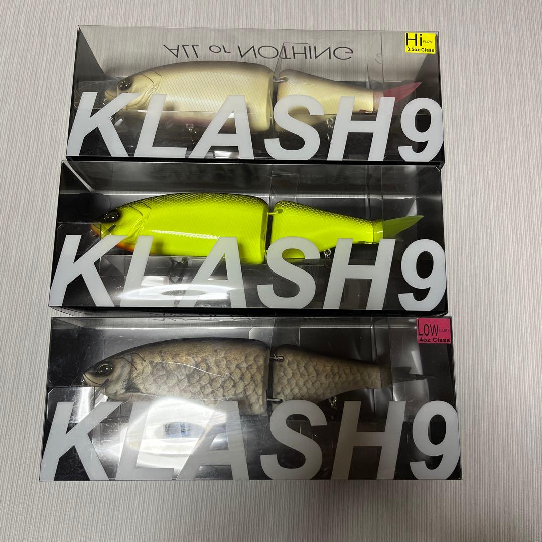 DRT KLASH9 Lo,Mid,Hi 3個セット
