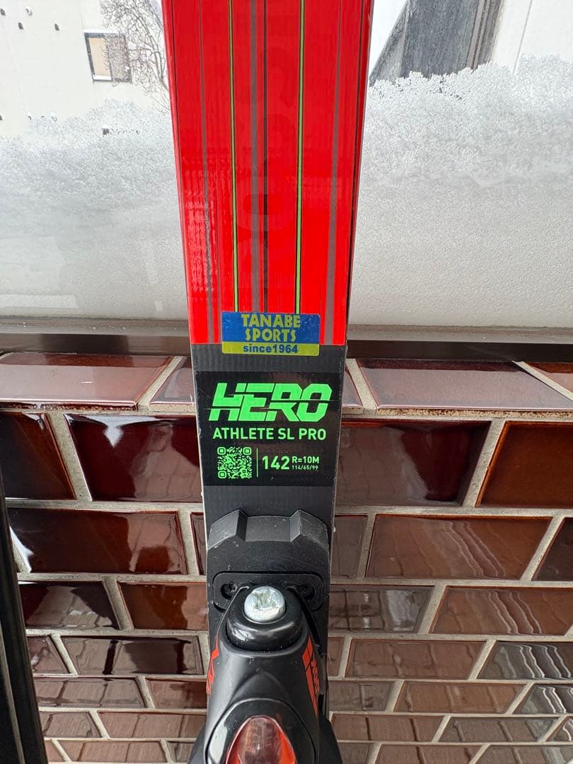 スキー ROSSIGNOL HERO ATHLETE SL PRO 142cm