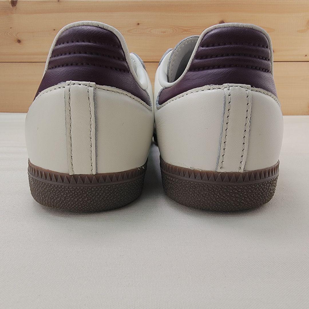 アディダス サンバ OG エミ別注 オフホワイト/マルーン 22cm