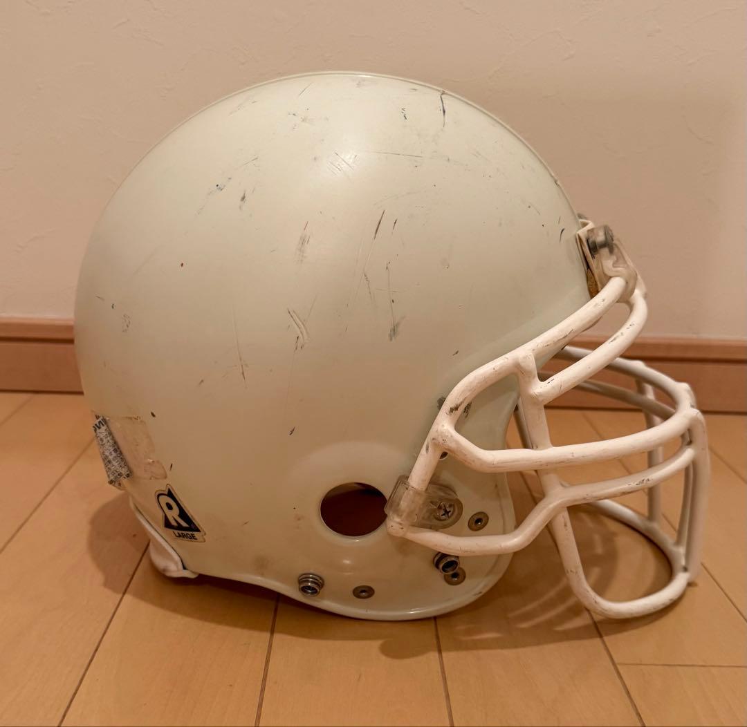 Riddell アメリカンフットボール ヘルメット ホワイト　Ｌサイズ