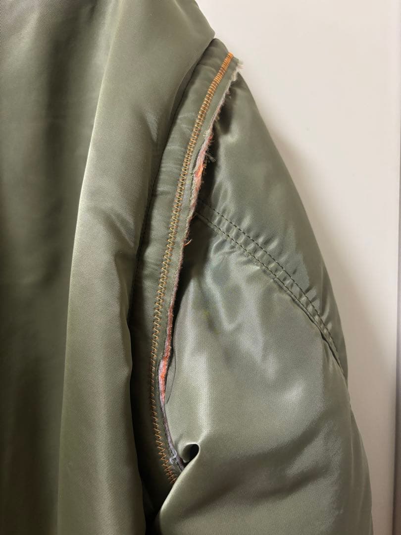 22AW kolor カラー MA-1 ボンバージャケット カーキ