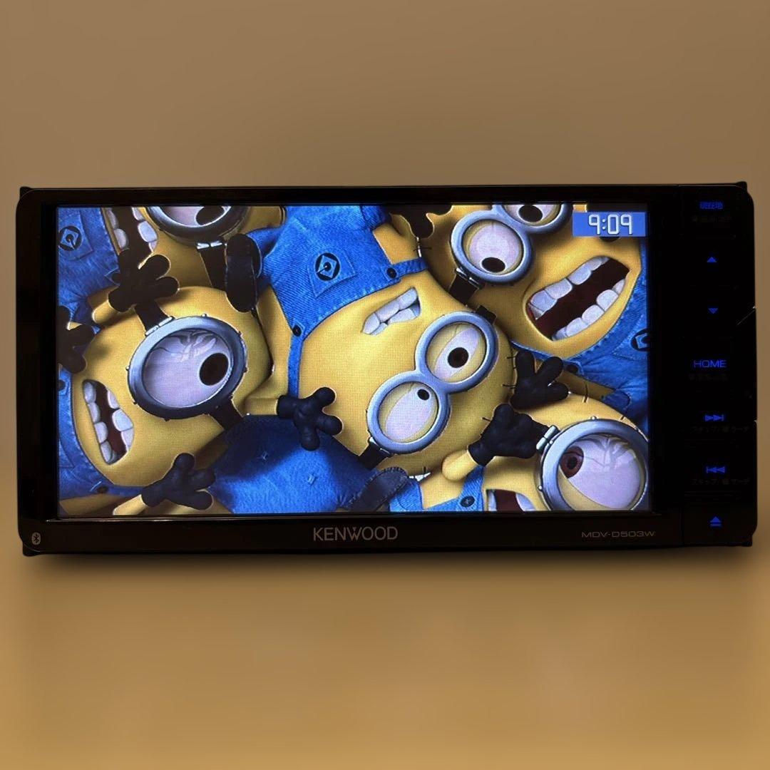 Bluetooth搭載ケンウッドフルセグナビMDV-D503W新品バックカメラ付