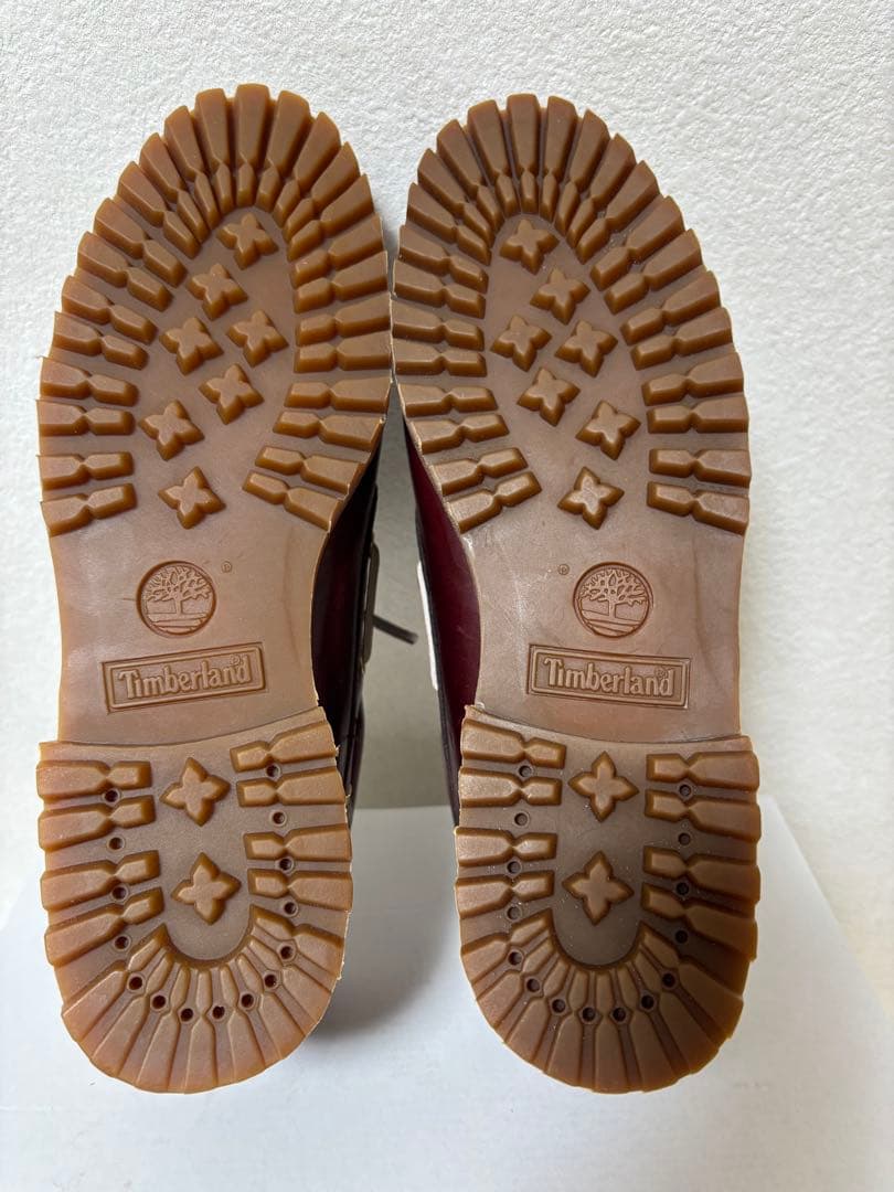 Timberland 3eye バーガンディ　実質27㌢前後です‼️