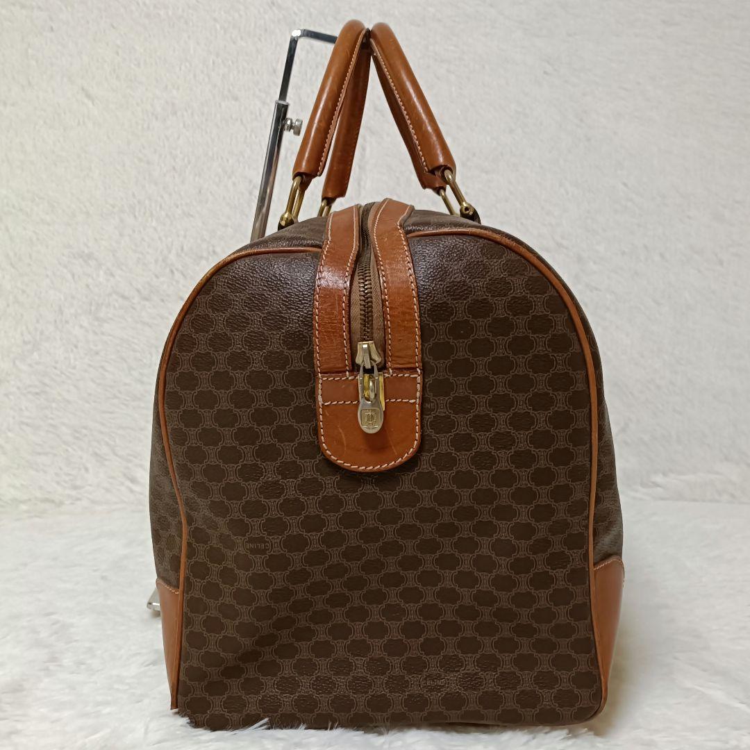 セリーヌ トリオンフ マカダム柄 ボストンバッグ 大容量 トラベルバッグ