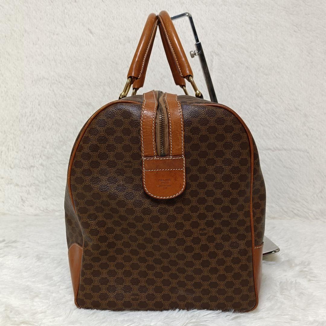 セリーヌ トリオンフ マカダム柄 ボストンバッグ 大容量 トラベルバッグ