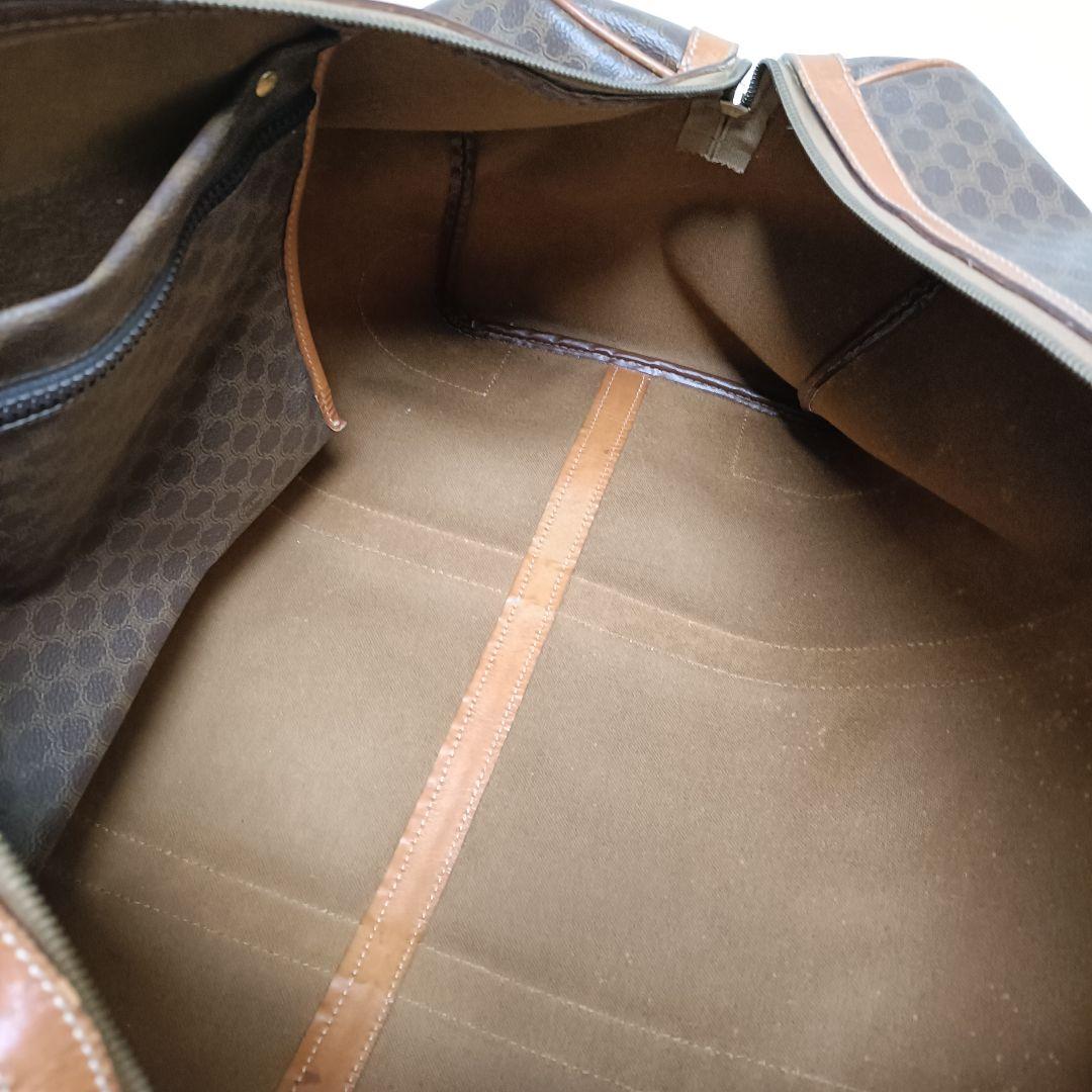 セリーヌ トリオンフ マカダム柄 ボストンバッグ 大容量 トラベルバッグ