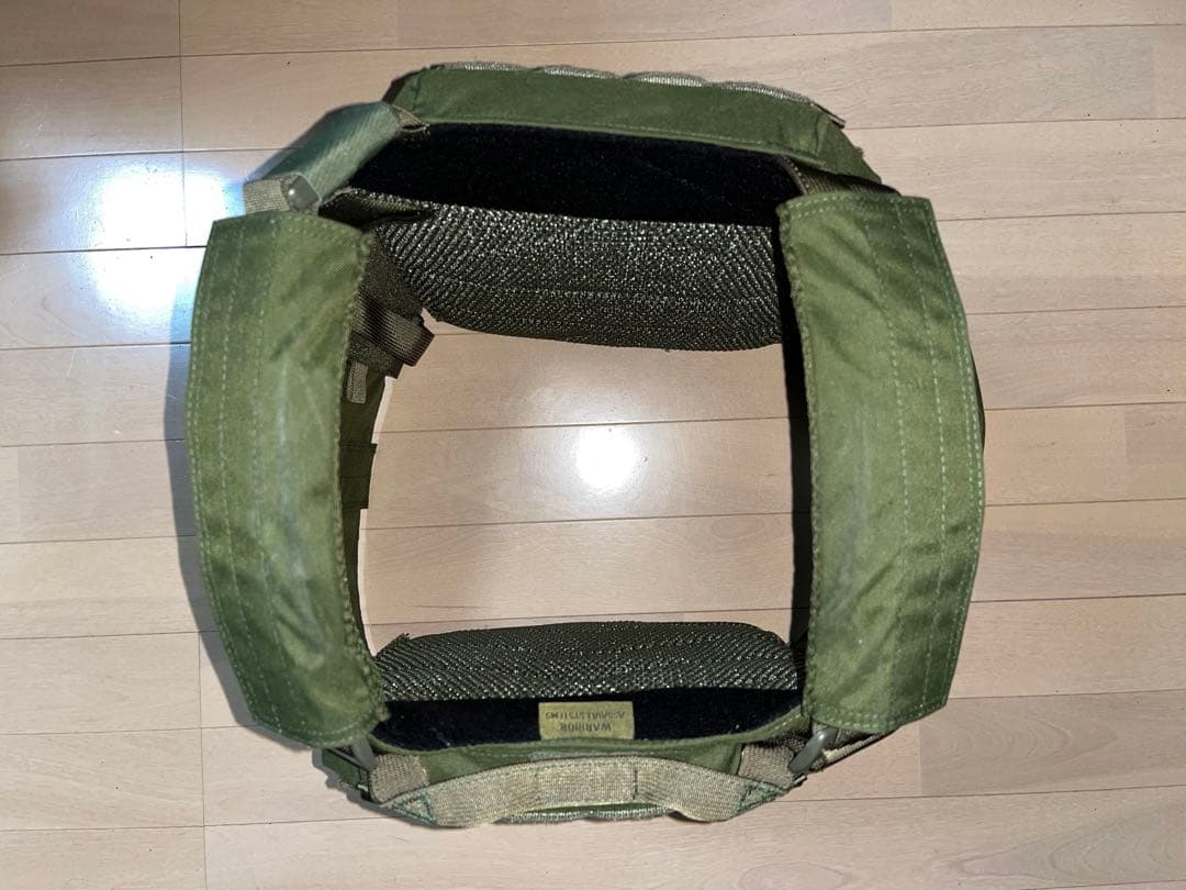 【最終値下げ】 実物 WAS製 プレートキャリアクイックリリース付 OD