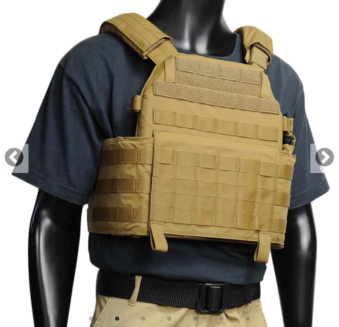 【最終値下げ】 実物 WAS製 プレートキャリアクイックリリース付 OD