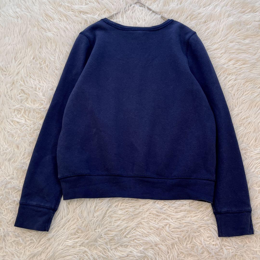 希少✨ ポロ ラルフローレン ポロベア トレーナー 裏起毛 女の子クマ 紺