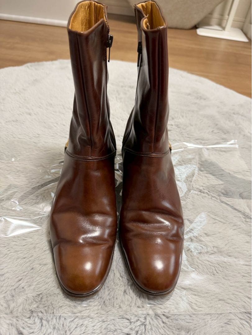 て*ぱ様 TANINO CRISCI タニノクリスチー ショートブーツ レザー