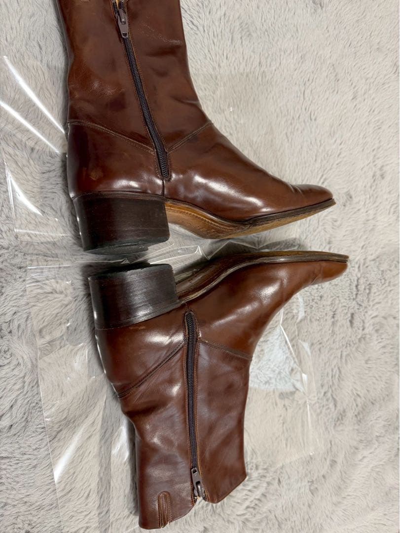 て*ぱ様 TANINO CRISCI タニノクリスチー ショートブーツ レザー