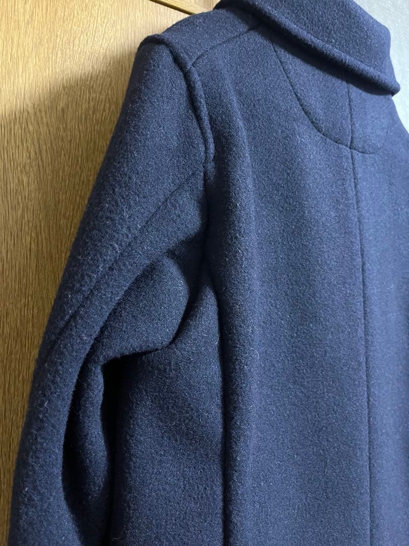 DANTON ダントン ウールモッサコート ネイビー 42