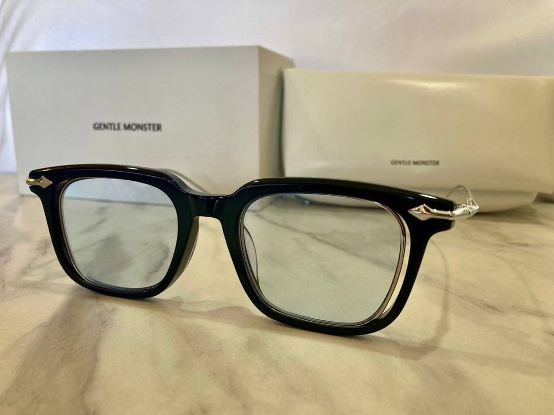 GENTLE MONSTER EGO サングラス メガネ ブルー