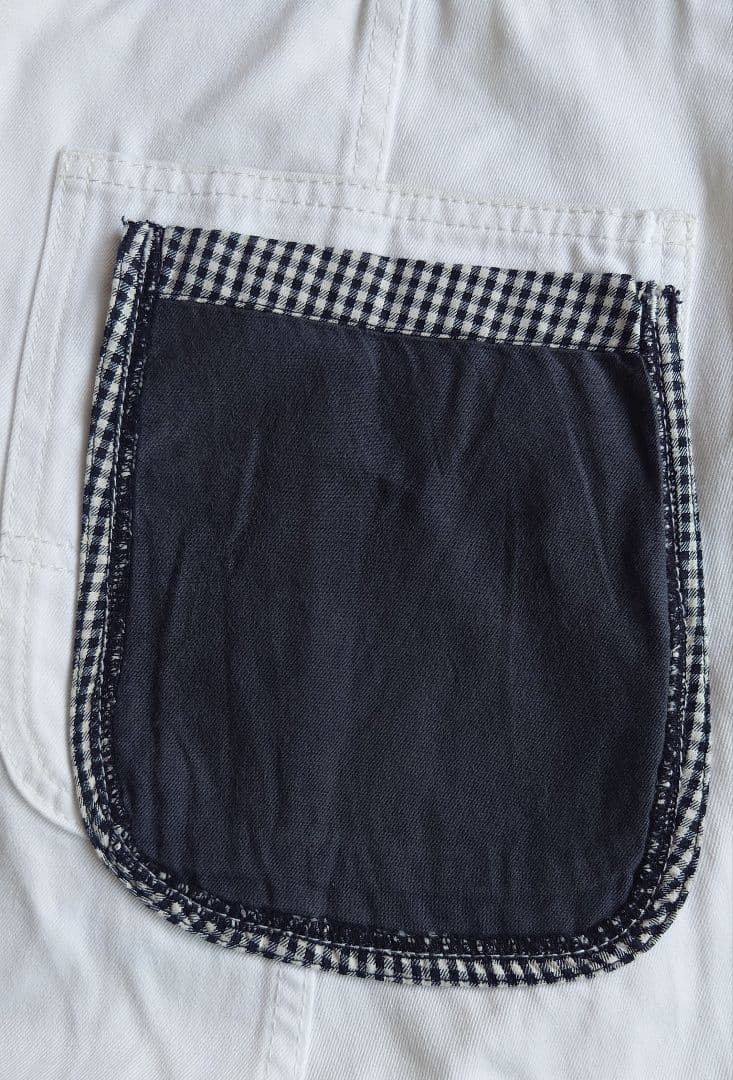 COMME des GARCONS　HOMME PLUS サルエルパンツ白色