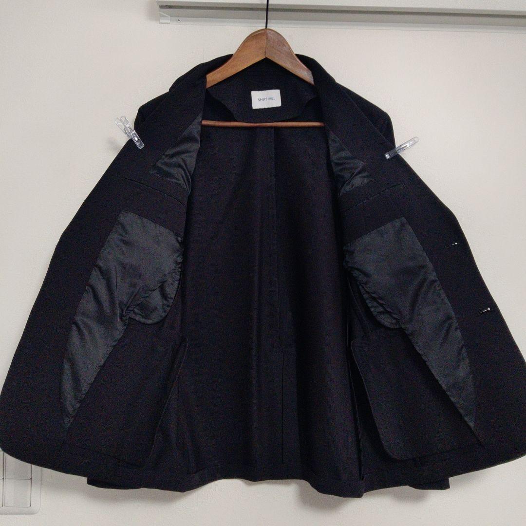 美品 ✨️ SHIPS any ストレッチスーツ セットアップ M 黒
